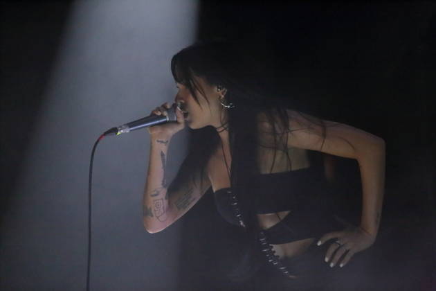 Maggie Lindemann at a concert at Hole 44 in Berlin, April 27, 2026 Maggie Lindemann concert Berlin