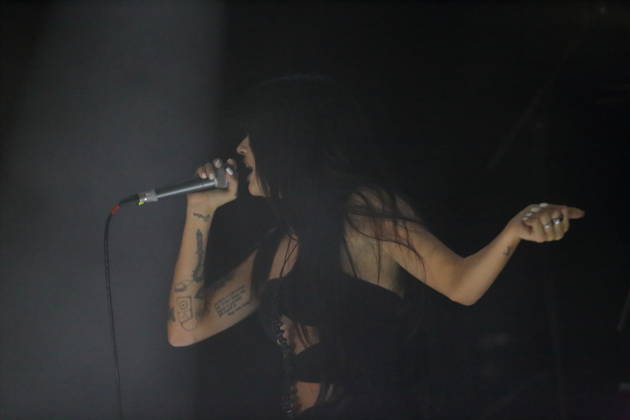 Maggie Lindemann at a concert at Hole 44 in Berlin, April 27, 2026 Maggie Lindemann concert Berlin