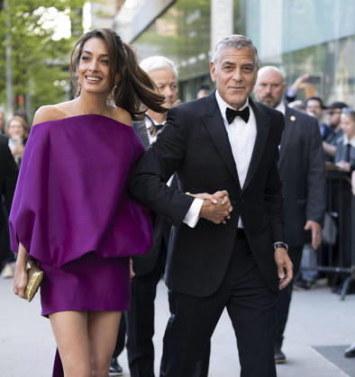 April 27, 2026, New York, Ny, United States: Amal Clooney and George Clooney attend the 51st Annual Chaplin Award Honoring George Clooney. Held at Alice Tully Hall at Lincoln Center in New York. Zuma Press April 27, 2026. New York United States  - ZUMAp281 20260427_zea_p281_007 Copyright: xPhotoxImagexPressx