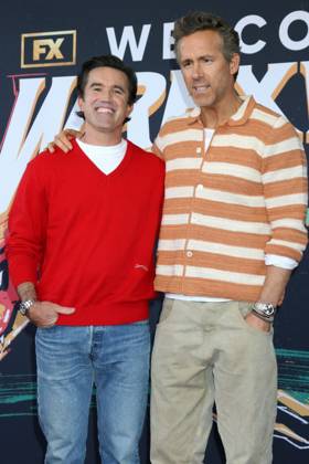 Rob McElhenney, Ryan Reynolds at arrivals for FX S WELCOME TO WREXHAM FYC Screening, Chloe s at Golden Road Brewing, Los Angeles, CA, April 28, 2026. Photo By: Priscilla Grant Everett Collection FX S WELCOME TO WREXHAM FYC Screening PUBLICATIONXNOTxINxCANxCHNxFRAxITAxJPNxNORxPOLxRUSxESPxUKxUSA