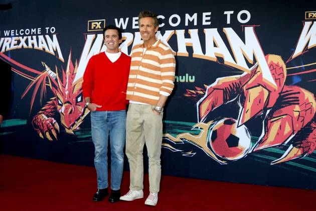 Rob McElhenney, Ryan Reynolds at arrivals for FX S WELCOME TO WREXHAM FYC Screening, Chloe s at Golden Road Brewing, Los Angeles, CA, April 28, 2026. Photo By: Priscilla Grant Everett Collection FX S WELCOME TO WREXHAM FYC Screening PUBLICATIONXNOTxINxCANxCHNxFRAxITAxJPNxNORxPOLxRUSxESPxUKxUSA