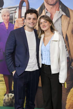 Daniel Zorn and Laura Mielke at the premiere of the feature film Glennkill Ein Schafskrimi The Sheep Detectives at the cinema in the KulturBrauerei Berlin, 28 04 2026 Foto:xM.xBehrensx xFuturexImagex glennkill_6416