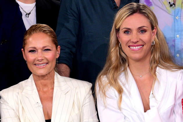 Helene Fischer and Angelique Kerber as guests at the recording on 29 04 2026 of the NDR Talk Show in Hamburg NDR Talk Show on 1 05 2026 in Hamburg