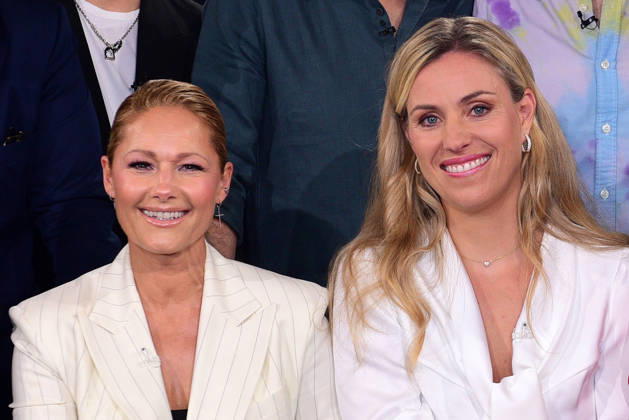 Helene Fischer and Angelique Kerber as guests at the recording on 29 04 2026 of the NDR Talk Show in Hamburg NDR Talk Show on 1 05 2026 in Hamburg