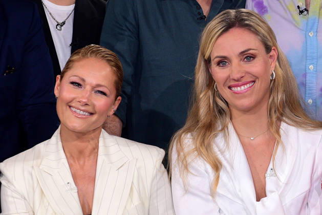 Helene Fischer and Angelique Kerber as guests at the recording on 29 04 2026 of the NDR Talk Show in Hamburg NDR Talk Show on 1 05 2026 in Hamburg