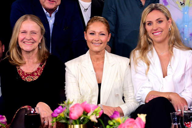 Cornelia Funke, Helene Fischer and Angelique Kerber as guests at the recording on 29 04 2026 of the NDR Talk Show in Hamburg NDR Talk Show on 1 05 2026 in Hamburg