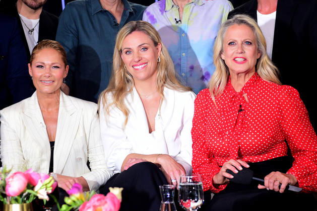Helene Fischer, Angelique Kerber and Barbara Schoeneberger as guests at the recording on 29 04 2026 of the NDR Talk Show in Hamburg NDR Talk Show on 1 05 2026 in Hamburg