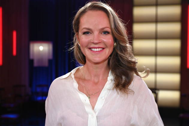 Interior designer and TV presenter Eva Brenner as a guest on the WDR talk show Kölner Treff