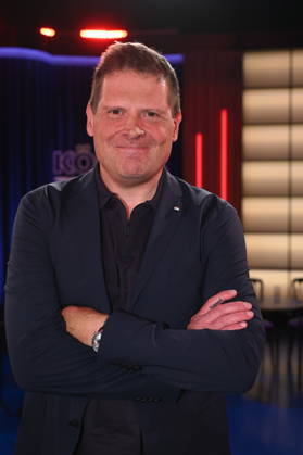 Cyclist Jan Ullrich as a guest on the WDR talk show Kölner Treff
