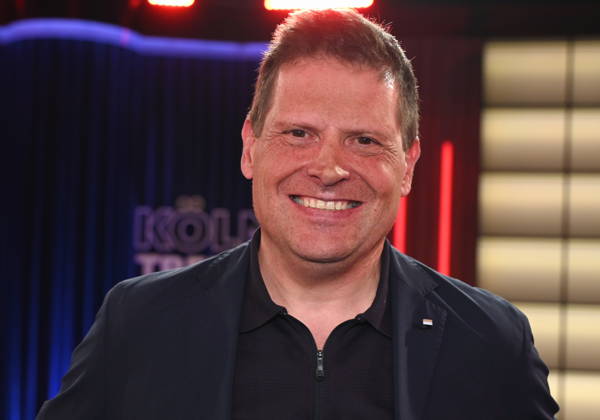 Cyclist Jan Ullrich as a guest on the WDR talk show Kölner Treff