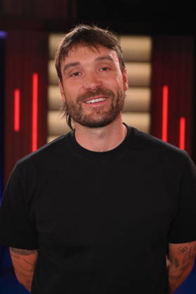 Cyclist Rick Zabel as a guest on the WDR talk show Kölner Treff
