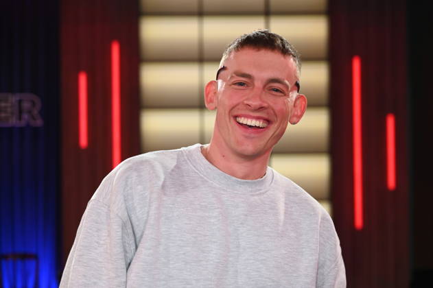 Stand-up comedian Jerry Vsan as a guest on the WDR talk show Kölner Treff