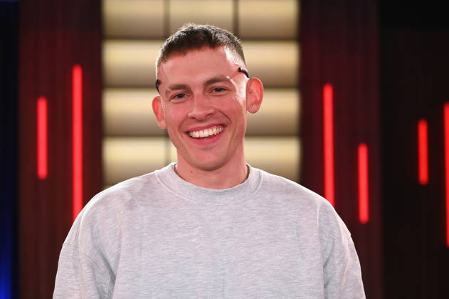 Stand-up comedian Jerry Vsan as a guest on the WDR talk show Kölner Treff