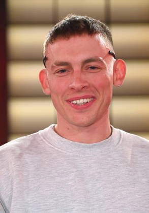 Stand-up comedian Jerry Vsan as a guest on the WDR talk show Kölner Treff