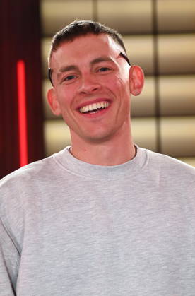 Stand-up comedian Jerry Vsan as a guest on the WDR talk show Kölner Treff