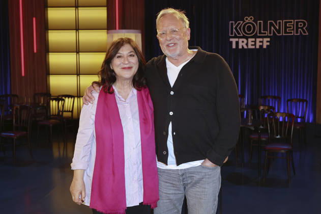 Eva Mattes and Dietrich Grönemeyer at the recording of the WDR talk show Kölner Treff in WDR Studio BS 3 Cologne, 30 04 2026 Foto:xgbrcix xFuturexImagex koelner_treff3004_6405