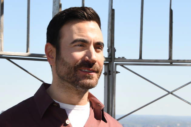 NEW YORK, NY - MAY 1: Brett Goldstein pictured as Apple TV™s Shrinking cast visit the Empire State Building in celebration of Its Third Season on May 1, 2026 in New York City. Copyright: xmpi099 MediaPunchx