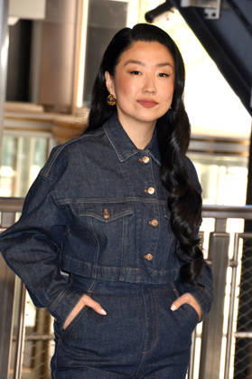 NEW YORK, NY - MAY 1: Sherry Cola pictured as Apple TV™s Shrinking cast visit the Empire State Building in celebration of Its Third Season on May 1, 2026 in New York City. Copyright: xmpi099 MediaPunchx