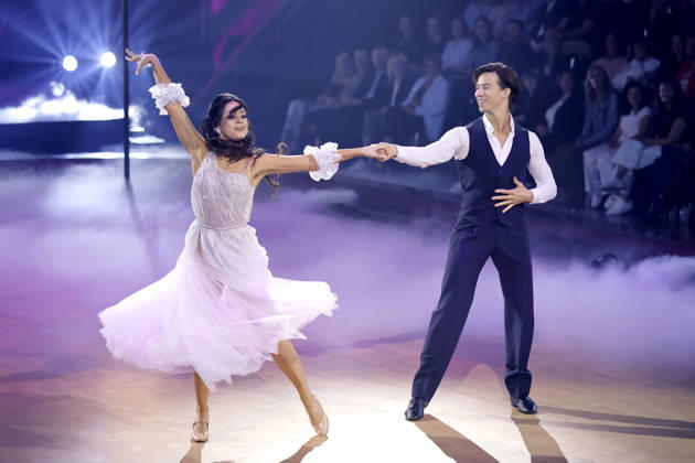 Athlete Joel Mattli and dancer Malika Dzumaev at the eighth dance show of the 19th season of the RTL dance show Lets Dance at the Coloneum Cologne, 01 05 2026 NRW Germany Copyright: xChristophxHardtx
