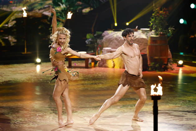 Actor Jan Kittmann GZSZ and dancer Kathrin Menzinger as Tarzan and Jane at the eighth dance show of the 19th season of the RTL dance show Lets Dance at the Coloneum Cologne, 01 05 2026 NRW Germany Copyright: xChristophxHardtx