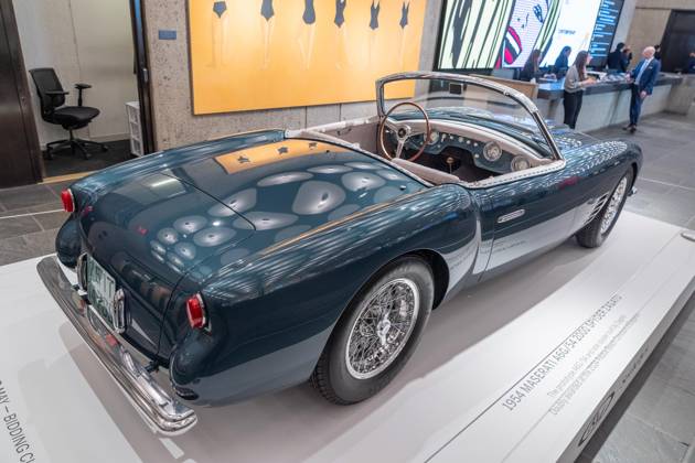 May 1, 2026, Bronx, New York, USA: 1954 Maserati A6G 54 2000 Spyder Zagato convertible on view during May Marquee Modern & Contemporary Auctions press preview at Sotheby s The Breuer in New York, NY on May 1, 2026. Bronx USA - ZUMAr339 20260501_znp_r339_046 Copyright: xLevxRadinx