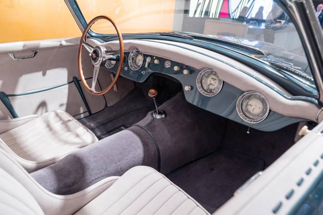 May 1, 2026, Bronx, New York, USA: 1954 Maserati A6G 54 2000 Spyder Zagato convertible on view during May Marquee Modern & Contemporary Auctions press preview at Sotheby s The Breuer in New York, NY on May 1, 2026. Bronx USA - ZUMAr339 20260501_znp_r339_047 Copyright: xLevxRadinx