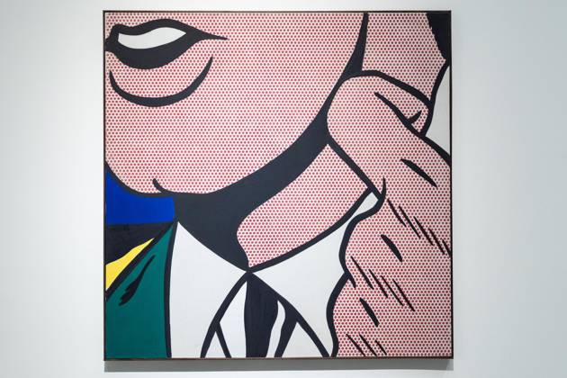 May 1, 2026, Bronx, New York, USA: Half Face with Collar by Roy Lichtenstein on view during May Marquee Modern & Contemporary Auctions press preview at Sotheby s The Breuer in New York, NY on May 1, 2026. Bronx USA - ZUMAr339 20260501_znp_r339_015 Copyright: xLevxRadinx