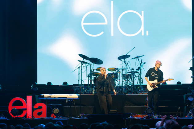 Ela, Alphaville at event EHC Happy Weekend 2026, 3 EHC Star Night on 03 05 2026 in Königsbrunn, Pharmpur Eisarena Bayern Germany
