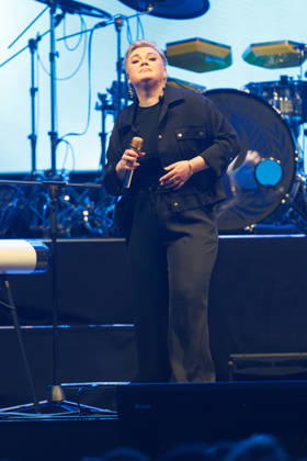 Ela, Alphaville at event EHC Happy Weekend 2026, 3 EHC Star Night on 03 05 2026 in Königsbrunn, Pharmpur Eisarena Bayern Germany