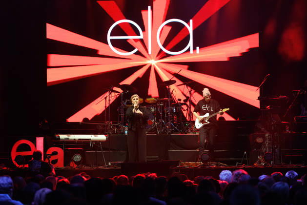Ela, Alphaville at event EHC Happy Weekend 2026, 3 EHC Star Night on 03 05 2026 in Königsbrunn, Pharmpur Eisarena Bayern Germany