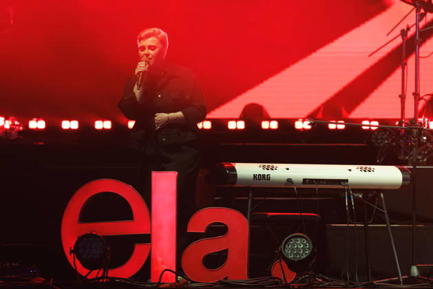 Ela, Alphaville at event EHC Happy Weekend 2026, 3 EHC Star Night on 03 05 2026 in Königsbrunn, Pharmpur Eisarena Bayern Germany