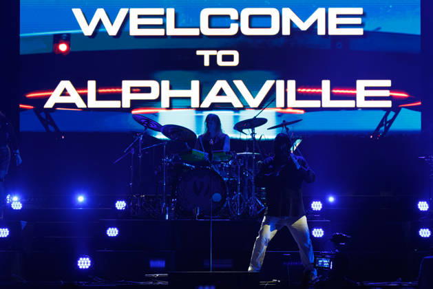 Ela, Alphaville at event EHC Happy Weekend 2026, 3 EHC Star Night on 03 05 2026 in Königsbrunn, Pharmpur Eisarena Bayern Germany