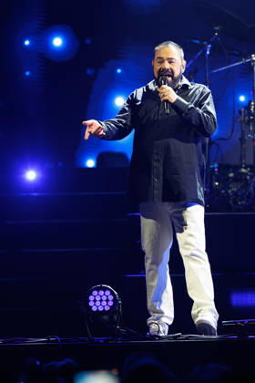 Ela, Alphaville at event EHC Happy Weekend 2026, 3 EHC Star Night on 03 05 2026 in Königsbrunn, Pharmpur Eisarena Bayern Germany