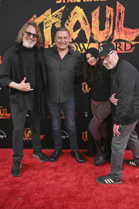 Scott Whyte, Matt Michnovetz, Athena Yvette Portillo and Brad Rau at the screening of the series finale of the Disney animated series Star Wars Maul Shadow Lord at the Walt Disney Studios Burbank, 04 05 2026 Foto:xD.xStarbuckx xFuturexImagex maul_6509