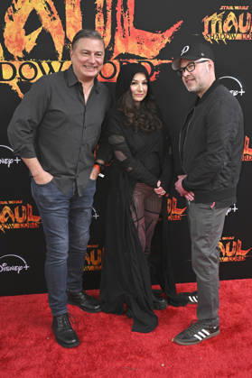 Matt Michnovetz, Athena Yvette Portillo and Brad Rau at the screening of the series finale of the Disney animated series Star Wars Maul Shadow Lord at Walt Disney Studios Burbank, 04 05 2026 Foto:xD.xStarbuckx xFuturexImagex maul_6510