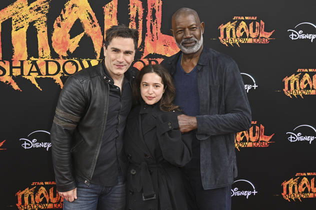Sam Witwer, Gideon Adlon and Dennis Haysbert at the screening of the series finale of the Disney animated series Star Wars Maul Shadow Lord at Walt Disney Studios Burbank, 04 05 2026 Foto:xD.xStarbuckx xFuturexImagex maul_6549