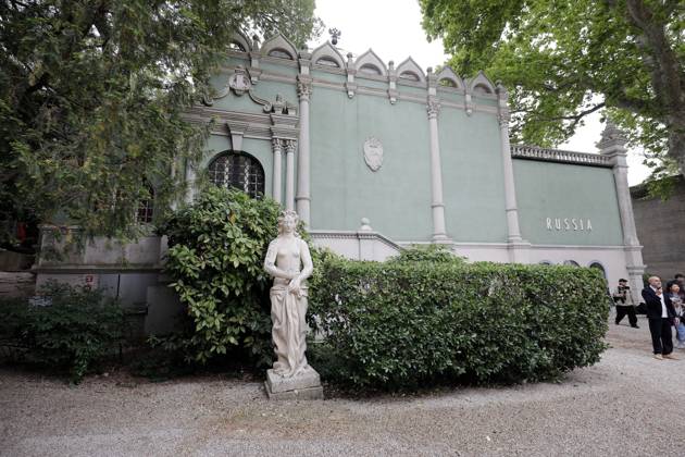 May 5, 2026, Venice, Rome, Italy: Russian Pavilion at the Venice Art Biennale, May 5, 2026 Venice Italy  - ZUMAa289 20260505_zia_a289_022 Copyright: xMircoxToniolox xAgfx