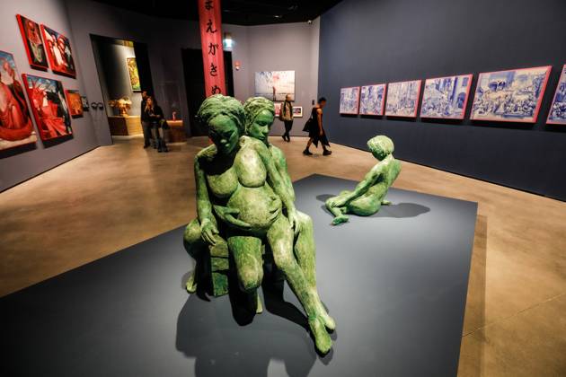 May 5, 2026, Venice, Rome, Italy: May 5, 2026, Venice. 61st International Art Exhibition of the Venice Biennale, titled In Minor Keys and curated by Koyo Kouoh. Biennale Gardens. Central Pavilion. Work by Buhlebezwe Siwani. Venice Italy  - ZUMAa289 20260505_zia_a289_399 Copyright: xMircoxToniolox xAgfx