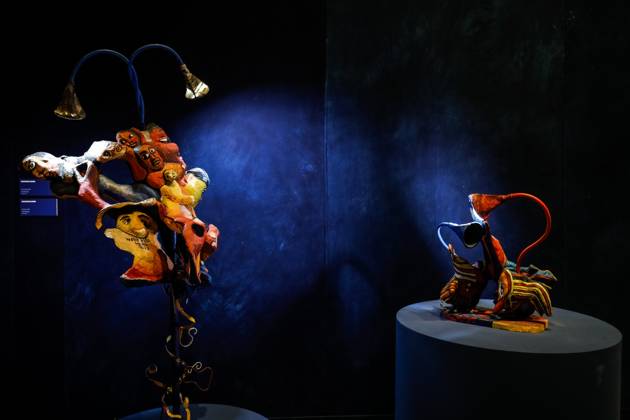 May 5, 2026, Venice, Rome, Italy: 05 05 2026 Venice. 61st International Art Exhibition of the Venice Biennale, titled In Minor Keys and curated by Koyo Kouoh. Giardini della Biennale. Central Pavilion. Work by Werewere Liking. Venice Italy  - ZUMAa289 20260505_zia_a289_429 Copyright: xMircoxToniolox xAgfx