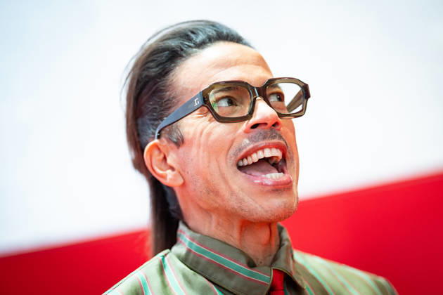 Jorge Gonzalez, presenter, choreographer and model, at the BILD Stage OMR26 Festival in Hamburg, Hamburg Hamburg Germany Fair