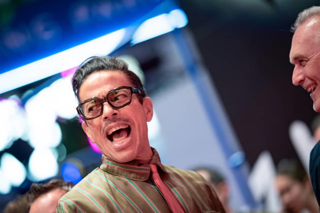 Jorge Gonzalez, presenter, choreographer and model, at the BILD Stage OMR26 Festival in Hamburg, Hamburg Hamburg Germany Fair