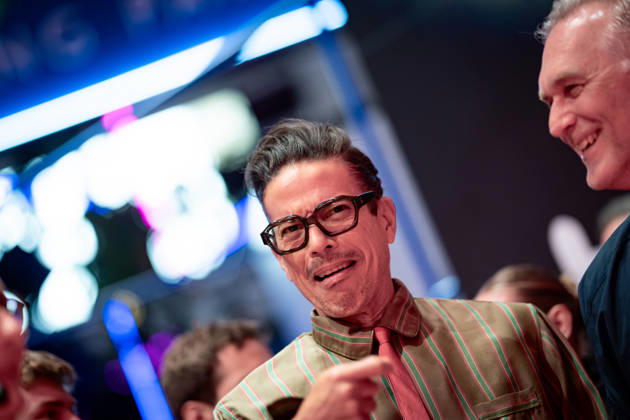 Jorge Gonzalez, presenter, choreographer and model, at the BILD Stage OMR26 Festival in Hamburg, Hamburg Hamburg Germany Fair