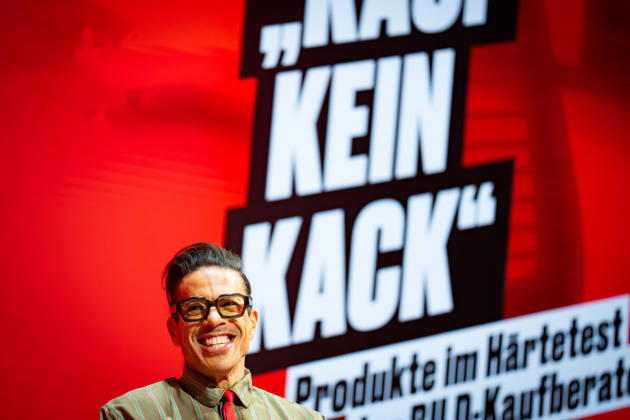 Jorge Gonzalez, presenter, choreographer and model, at the BILD Stage OMR26 Festival in Hamburg, Hamburg Hamburg Germany Fair