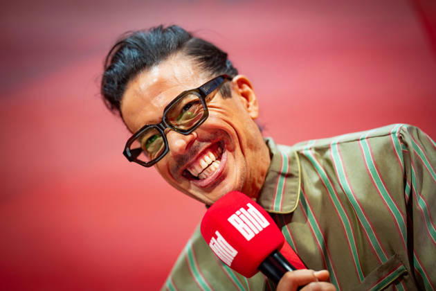 Jorge Gonzalez, presenter, choreographer and model, at the BILD Stage OMR26 Festival in Hamburg, Hamburg Hamburg Germany Fair