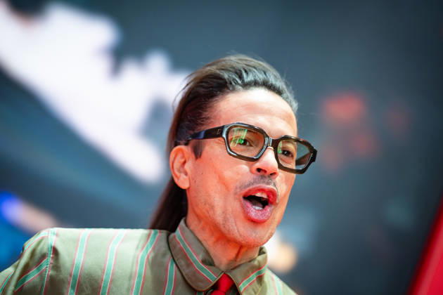 Jorge Gonzalez, presenter, choreographer and model, at the BILD Stage OMR26 Festival in Hamburg, Hamburg Hamburg Germany Fair