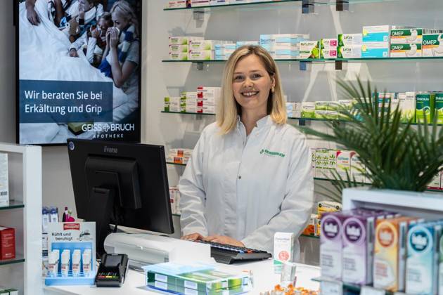 Enisa Vejo runs the Geissbruch pharmacy in Kamp Lintfort FOR EDITORIAL PURPOSES ONLY EDITORIAL USE ONLY p 06 05 2026 Enisa Vejo runs the Geissbruch pharmacy in Kamp Lintfort Germany NRW Kamp Lintfort Copyright RainerxHoheisel Copyright: RainerxHoheisel doc85qbhgqo0nlvwv1athr ,EDITORIAL USE ONLY Copyright: RainerxHoheisel