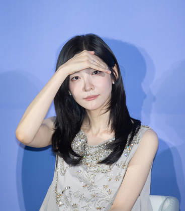 Park Ji-Hyun, May 7, 2026 : Cast member Park Ji-Hyun at a press conference for the movie Wild Sing in Seoul, South Korea. The Korean comedy movie recreates earlier era of K-pop scene.  aflo_329509870