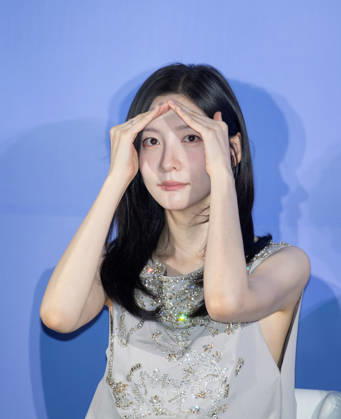 Park Ji-Hyun, May 7, 2026 : Cast member Park Ji-Hyun at a press conference for the movie Wild Sing in Seoul, South Korea. The Korean comedy movie recreates earlier era of K-pop scene.  aflo_329509902