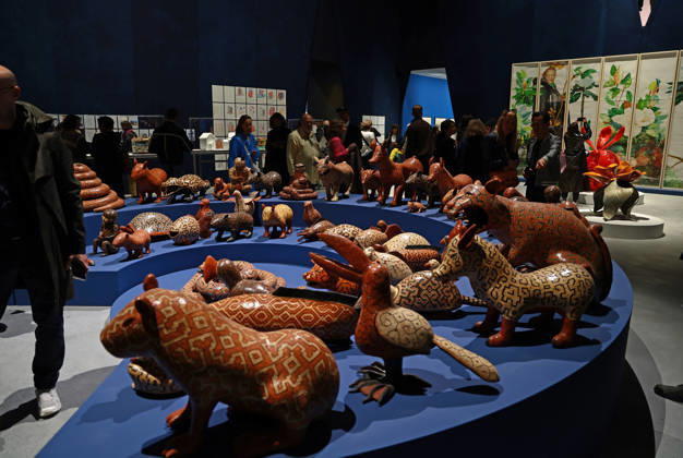 The 61st International Art Exhibition of the Venice Biennale - In Minor Keys by Koyo Kouoh - will take place from Saturday, May 9th to Sunday, November 22nd, 2026 (pre-opening May 6th, 7th, and 8th) in the institutional venues of the Giardini, the Arsenale, and various other venues throughout Venice. Pictured: Central Pavilion Copyright: xMatteoxChinellatox xipa-agency.netx xipa-agency.netx xMatteoxChinellatox IPA_Agency_IPA74493691