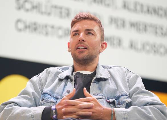06 05 2026, xcex, GER, Hamburg, trade fair, exhibition halls, Online Marketing Rockstars Festival, event for digital marketing and technology, OMR Expo, trade fair, OMR Festival 2026 in Hamburg, Christoph Kramer former national soccer player, presenter, author CE